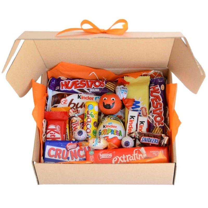 Choco Box Feliz Halloween Chocolate - Celebralo con globos. 