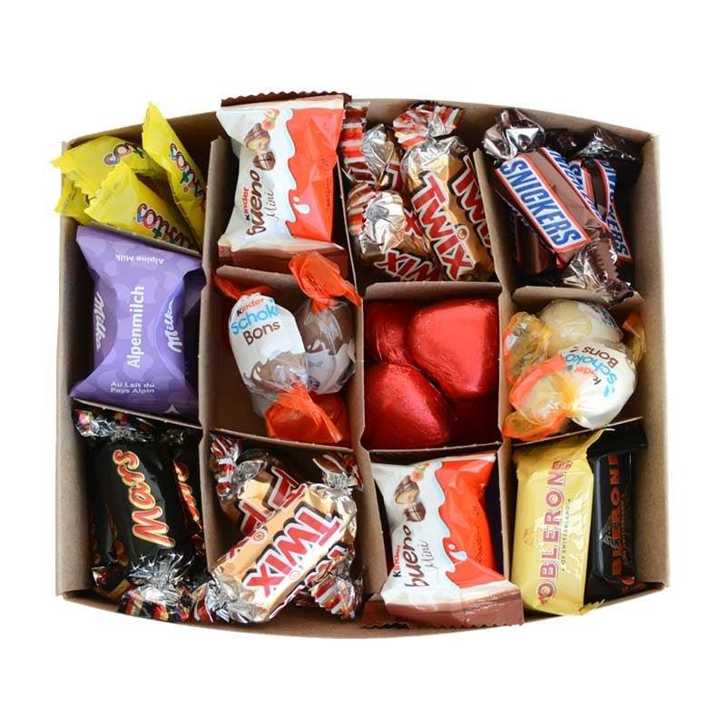 Mini Caja Chocolate Los abrazos de Mamá - Celebralo con globos. 