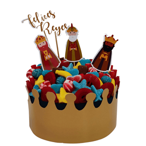 Tarta Golosinas Reyes Magos - Celebralo con globos. 